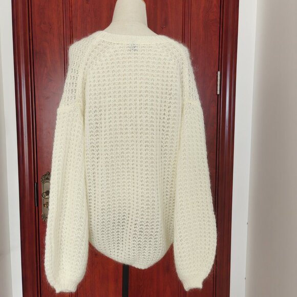 Toteme Mohair and wool-blend sweater - Picture 6 of 10